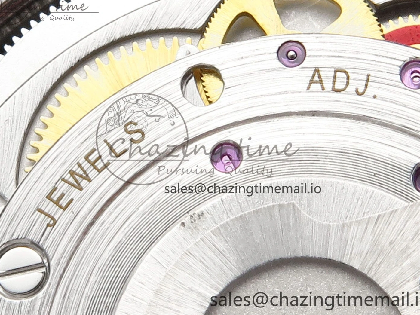 MiroTime 0109 Stretchable DateJust 36 126283RBR EWEF Best Edition Black Diamonds Dial on SS YG Jubilee Bracelet A 634